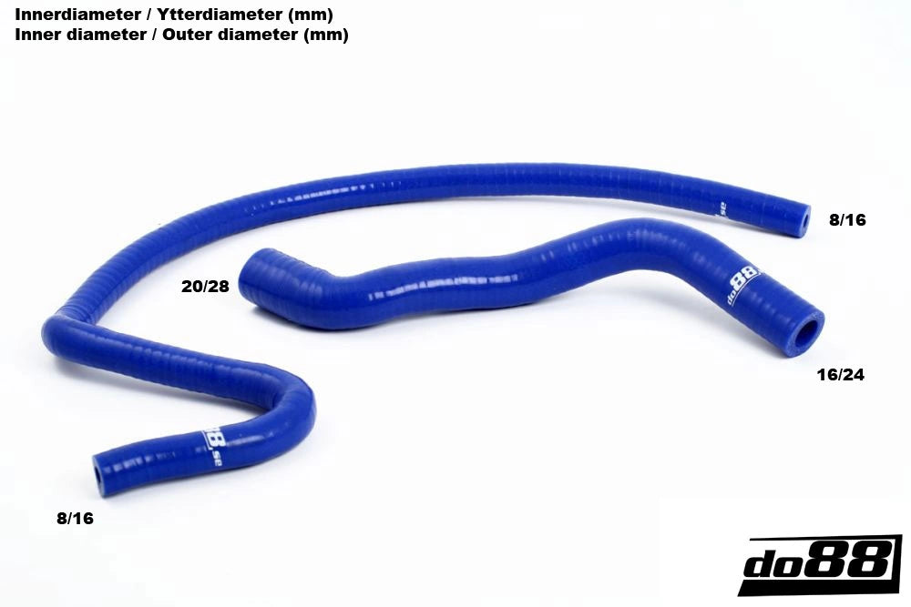 do88 - Przewody układu chłodzenia - VOLVO S70/V70/C70 99-00 Coolant hoses complement