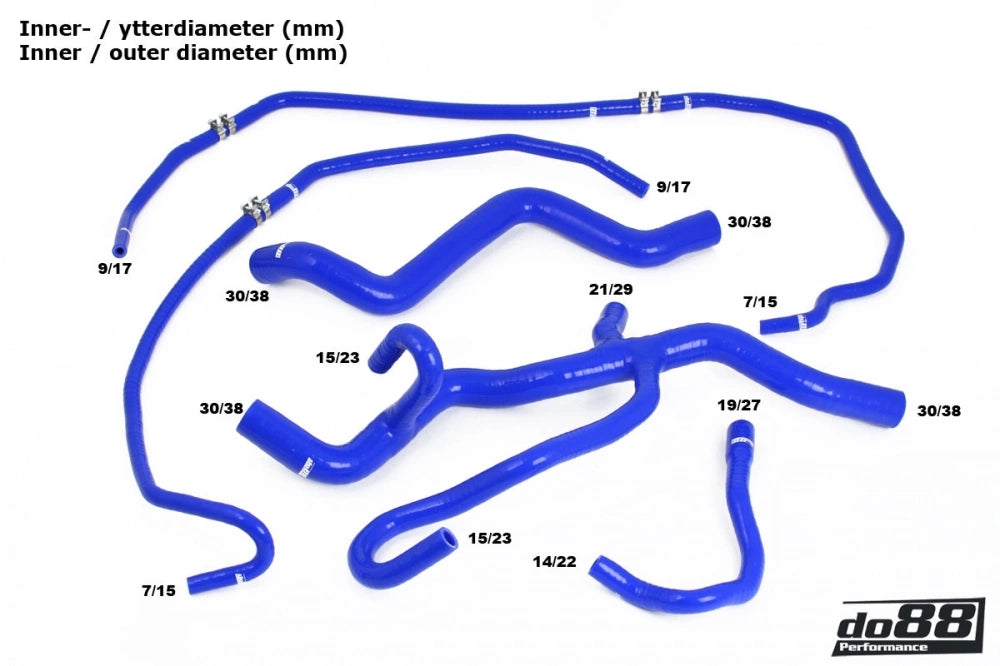 do88 - Układ chłodzenia - VOLVO C30/C70/S40/V50 Turbo Automatic 04-13 Coolant hoses