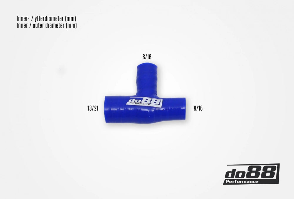 do88 - Układ dolotowy - AUDI S2 RS2 S4 S6 1992-1997 Vacuum hose Blue