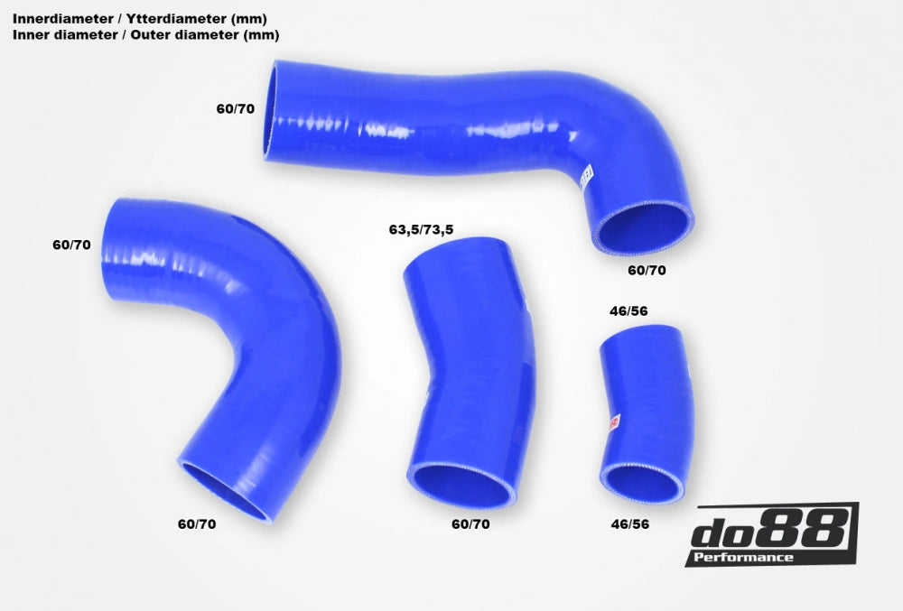 do88 - Przewody ciśnieniowe - AUDI SEAT SKODA VW 1.8 / 2.0 TSI (MQB) Pressure hoses Blue