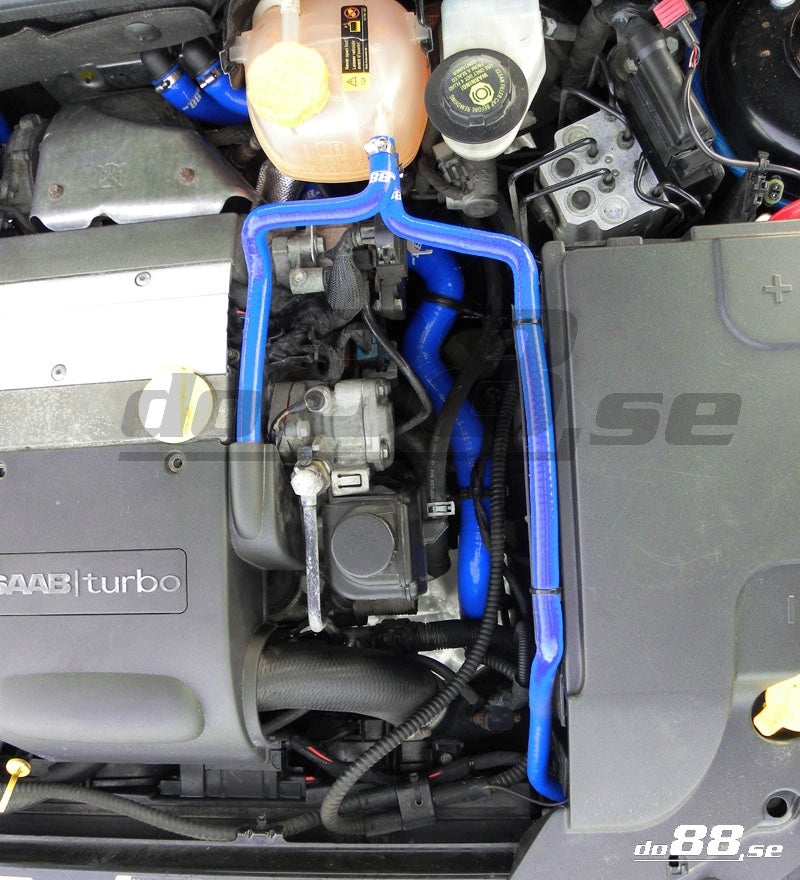 do88 - Przewody układu chłodzenia - SAAB 9-3 2.0T 2003- Coolant hoses Blue