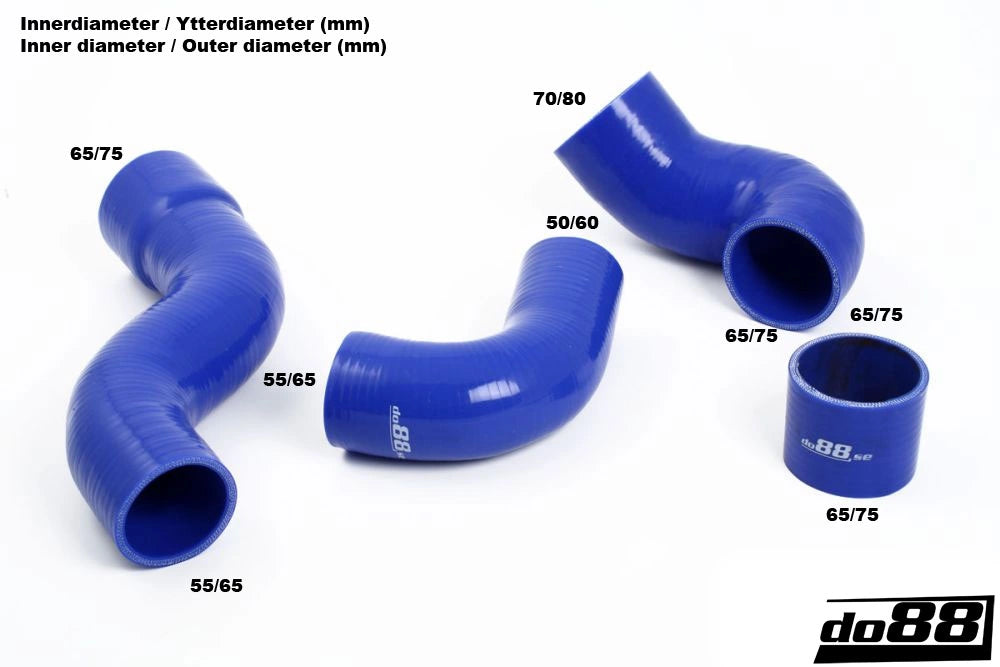 do88 - Przewody ciśnieniowe - VOLVO 700 900 Turbo (bez AC) Pressure hoses