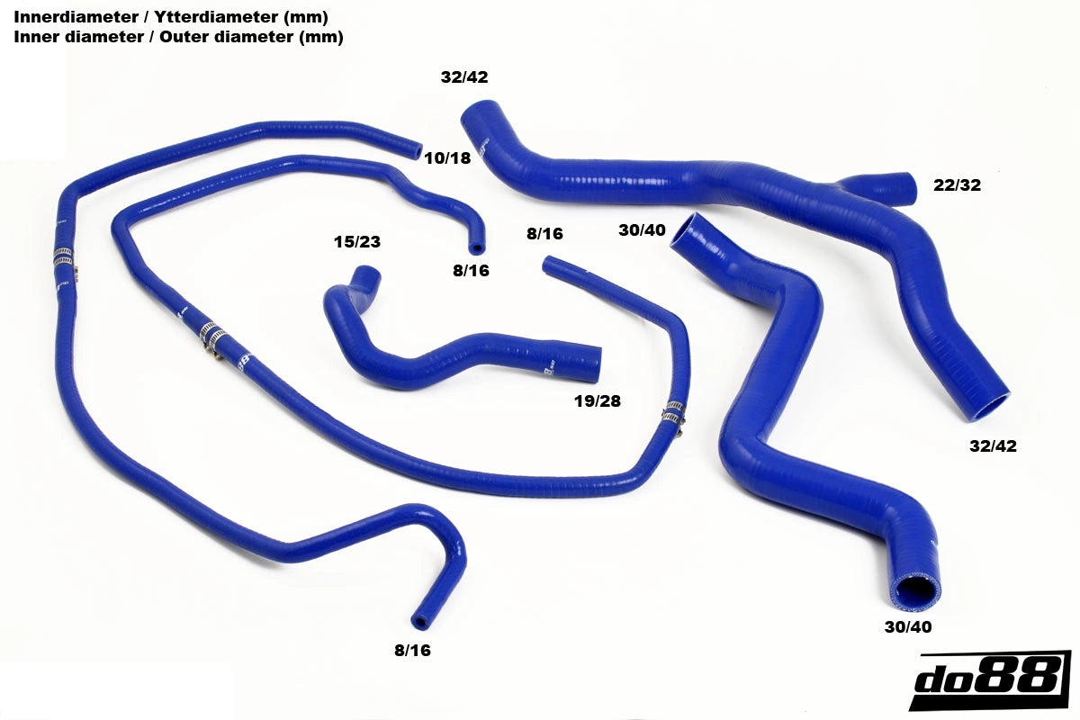 do88 - Przewody układu chłodzenia - VOLVO C30/C70/S40/V50 Turbo 04-13 Coolant hoses