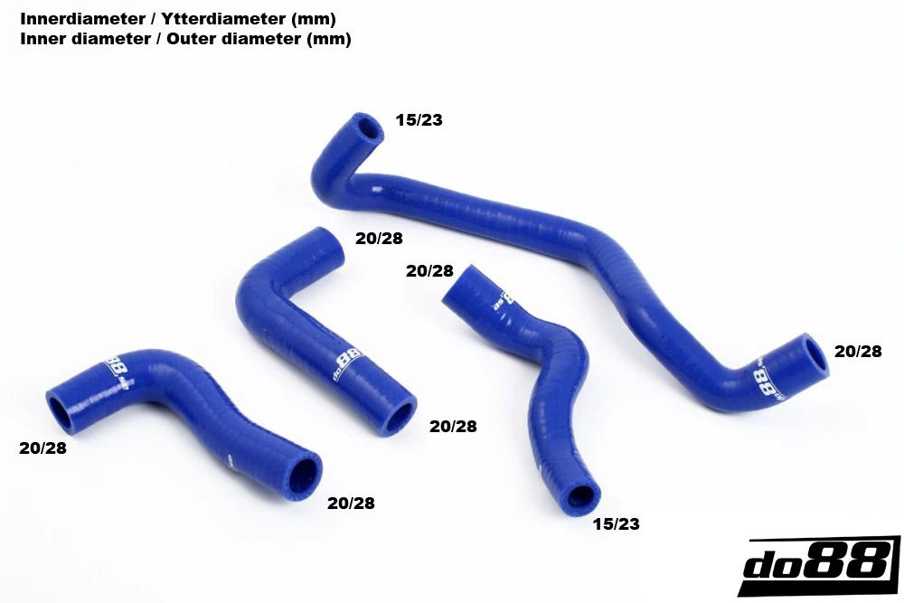 do88 - Przewody nagrzewnicy - VOLVO C30/C70/S40/V50 Turbo 04-13 Heater hoses