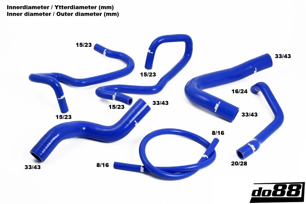 do88 - Układ chłodzenia - VOLVO 960/SV90 Coolant hoses