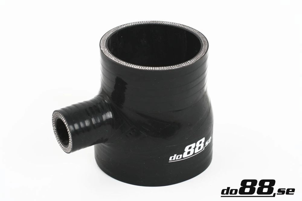 do88 - Układ dolotowy - AUDI MK1 S2/RS2 Ur-Quattro Throttle body hose Black