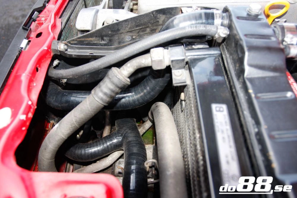 do88 - Układ dolotowy - AUDI MK1 Quattro 20v Radiator hoses Black