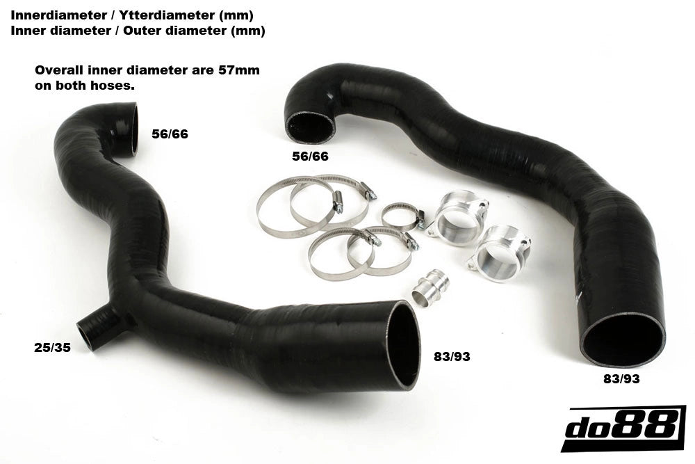 do88 - Układ dolotowy - PORSCHE 911 Turbo Turbo GT2 (997.1) 2007-09 Inlet hoses for turbo