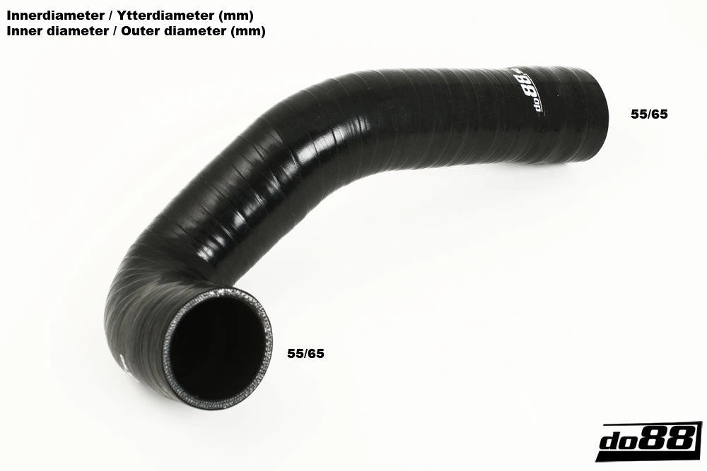 do88 - Przewód intercoolera do przewodu kolektora dolotowego - SAAB 9-3 1.9 TiD 2004-2011 Intercooler pipe to intake manifold hose