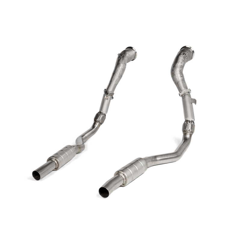 Akrapovic - Downpipe ze sportowym katalizatorem 200CEL & Link Pipe Set - RS6 / RS7 (C8) 4.0 TFSI V8 OPF