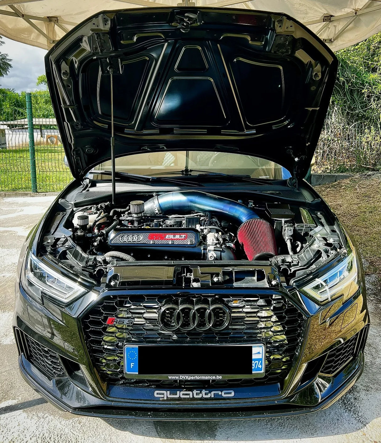 V3 - JDY Performance - Tytanowy Układ Dolotowy 5" - Audi RS3 8V 8Y - TTRS 8S