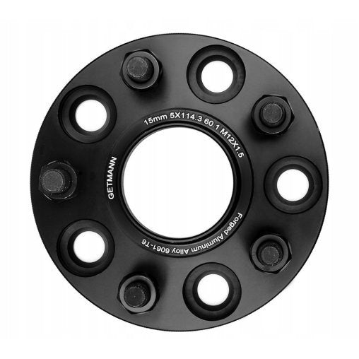 GETMANN - Dystanse przykręcane - 15MM 5x114.3 60.1 M12x1.5 - LEXUS SUZUKI TOYOTA