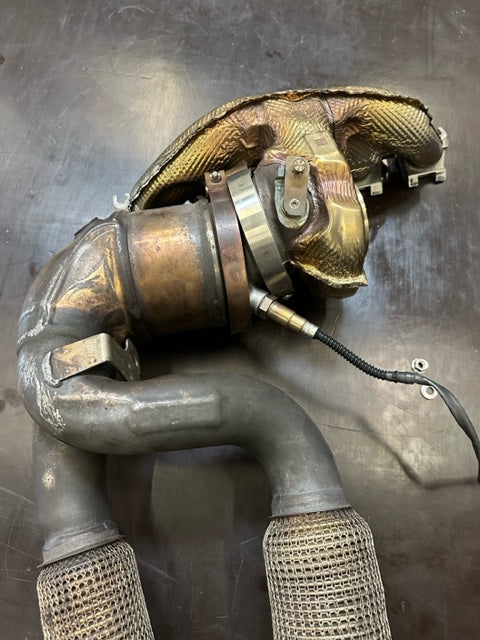 THE Tuner – Adapter downpipe do turbosprężarki DAZA - Audi RS3 - TTRS