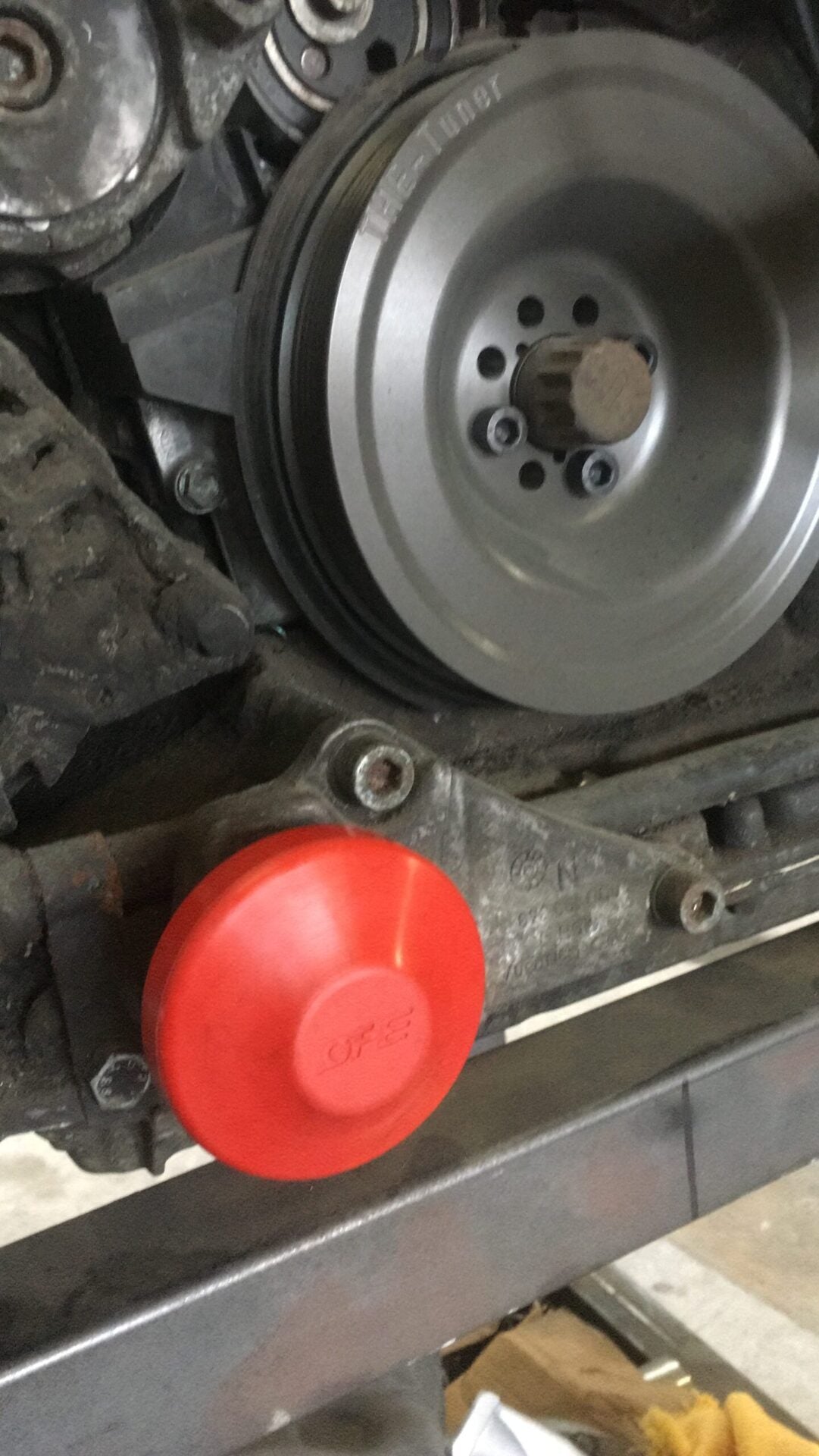 THE Tuner – Wzmocnione gumowe przednie mocowanie silnika - RS4 - S4 - B5