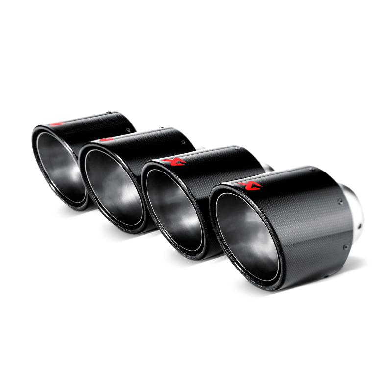 Akrapovic - Karbonowe końcówki (115mm) - Chevrolet Corvette ZO6 / ZR1 C6
