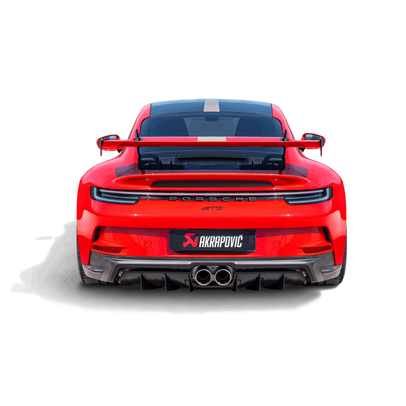 Akrapovic - Karbonowy dyfuzor - Porsche 911 992 GT3 / GT3 Touring