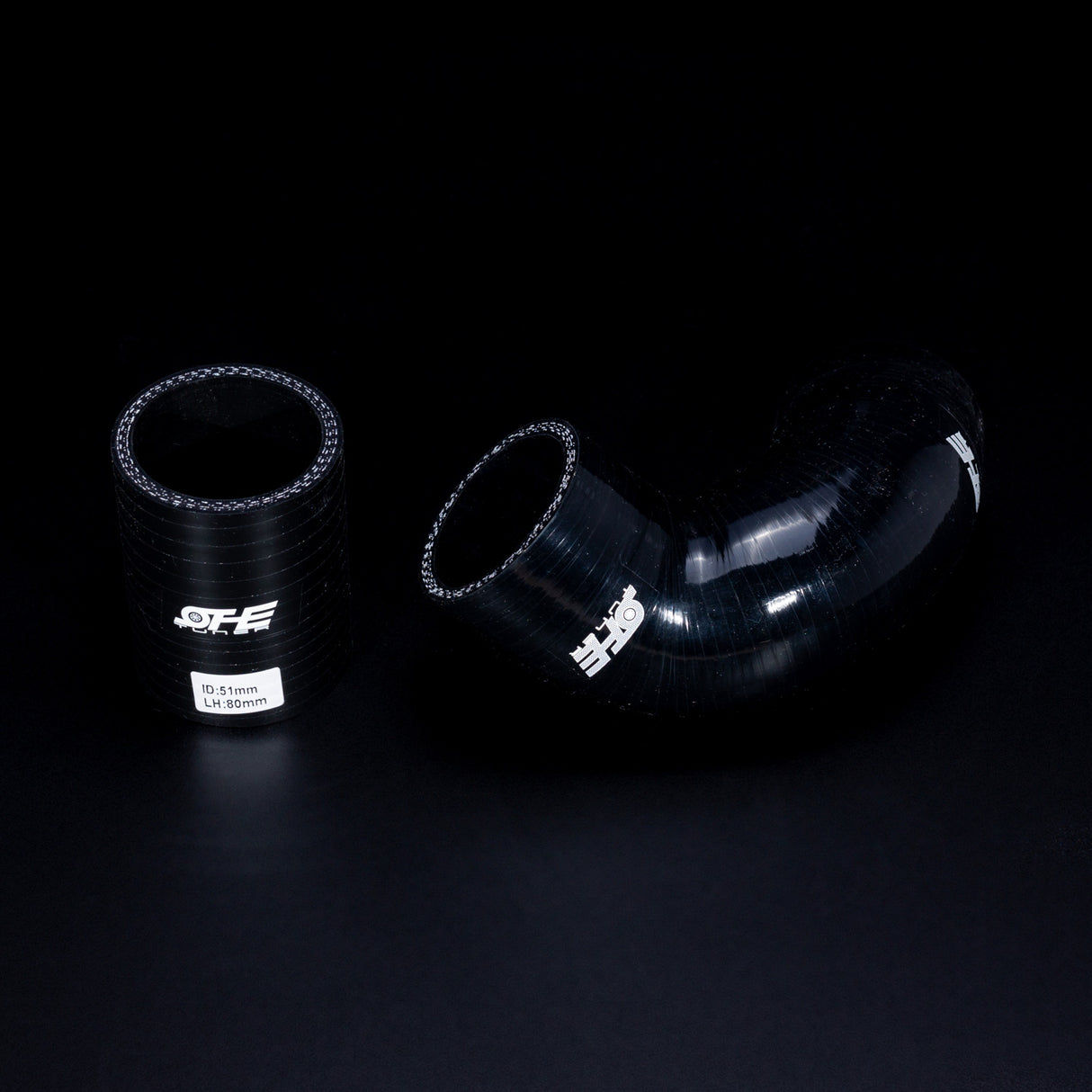 THE Tuner – Zestaw silikonowych węży od turbosprężarki K04 do dolnych rur ciśnieniowych - RS4 - S4 - B5