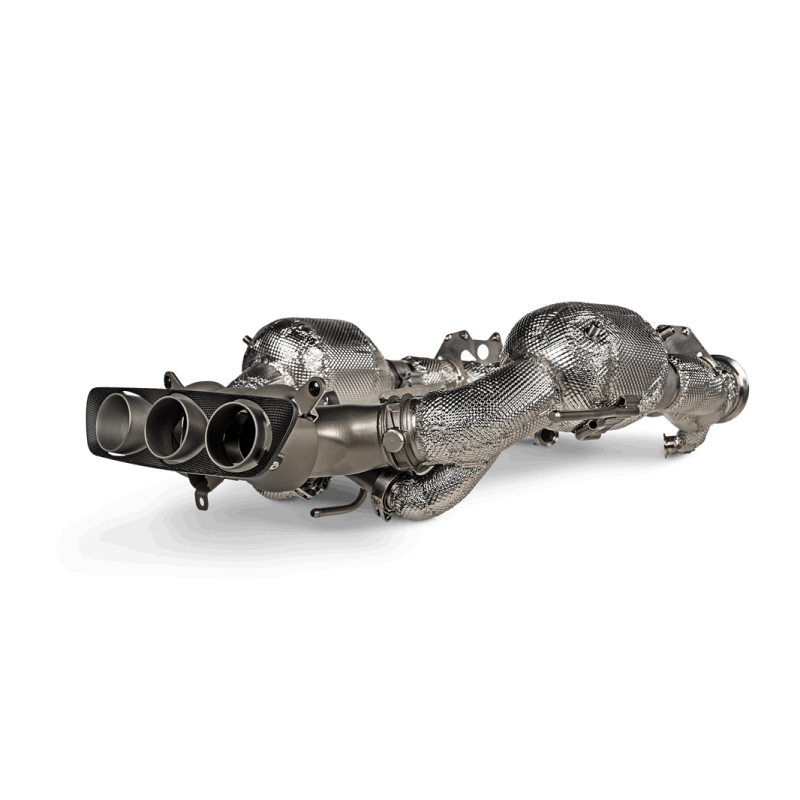 Akrapovic - Link Pipe Set - Ferrari 296 GTB