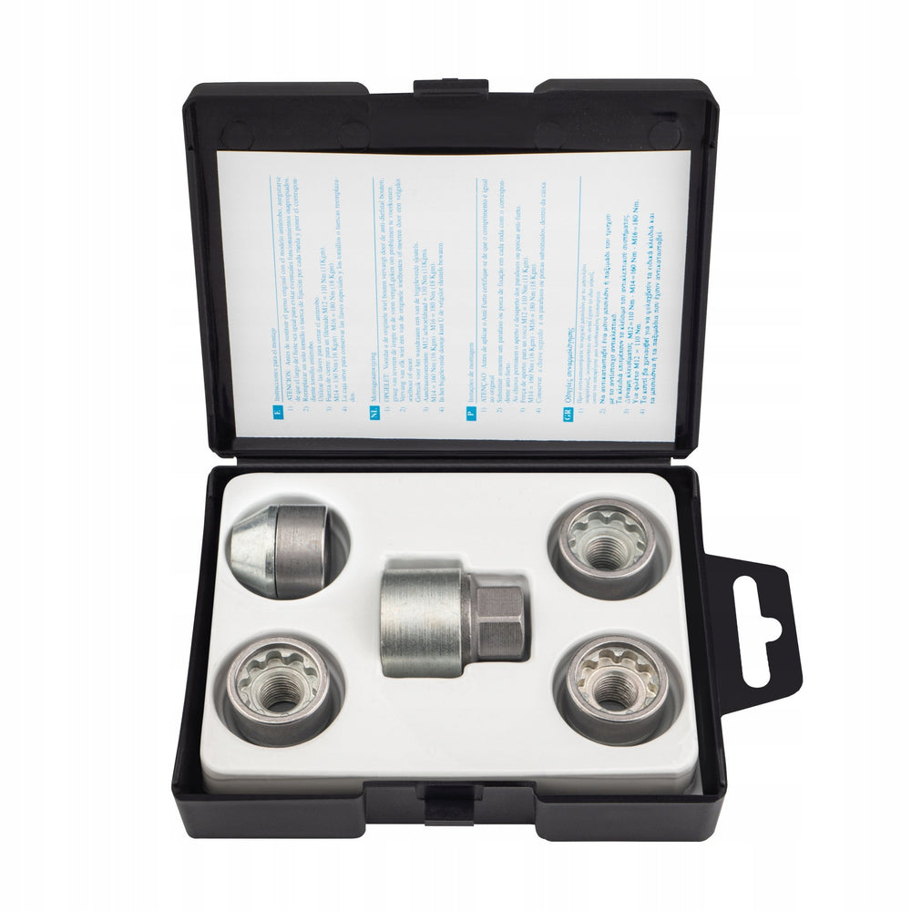 Farad - Nakrętki zabezpieczające - M12x1.5x25mm - CHEVROLET JAGUAR OPEL