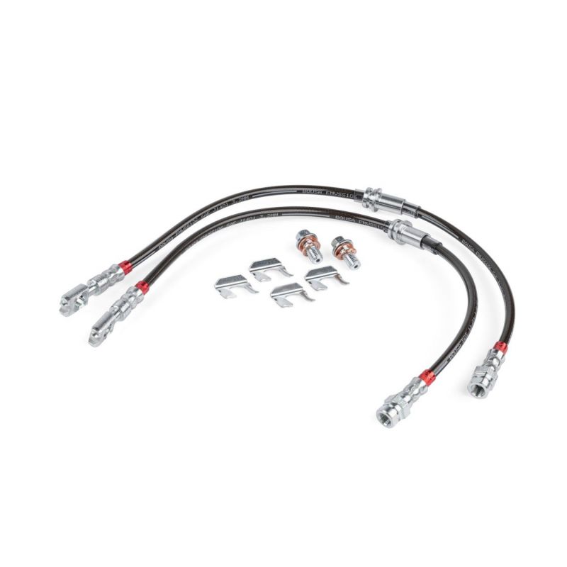 APR - Przewody hamulcowe w stalowym oplocie - przód - BRK00050