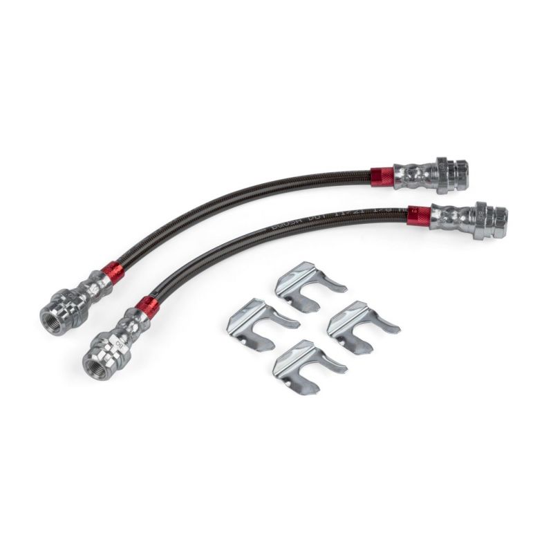 APR - Przewody hamuclowe w stalowym oplocie - tył - BRK00048