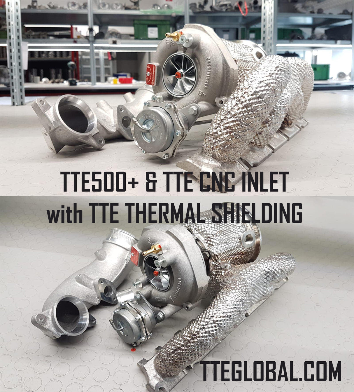 TTE GLOBAL - TURBOSPRĘŻARKA - TTE500+ 6054 AUDI 2.5 TFSI UPGRADE TURBOCHARGER