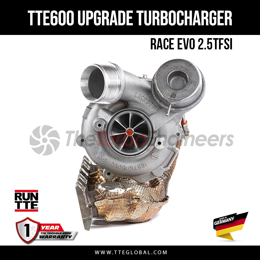 TTE GLOBAL - TURBOSPRĘŻARKA - TTE600 5654 RACE EVO 2.5TFSI UPGRADE TURBOCHARGER