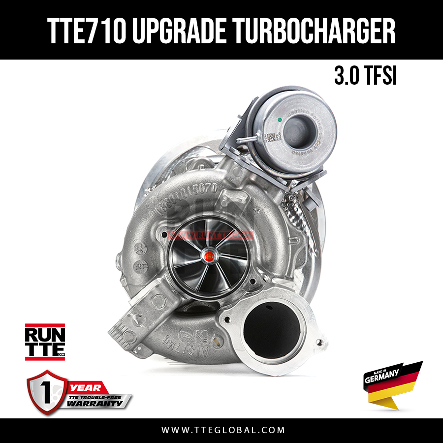 TTE GLOBAL - TURBOSPRĘŻARKA - TTE710 6660 3.0 TFSI UPGRADE TURBOCHARGER