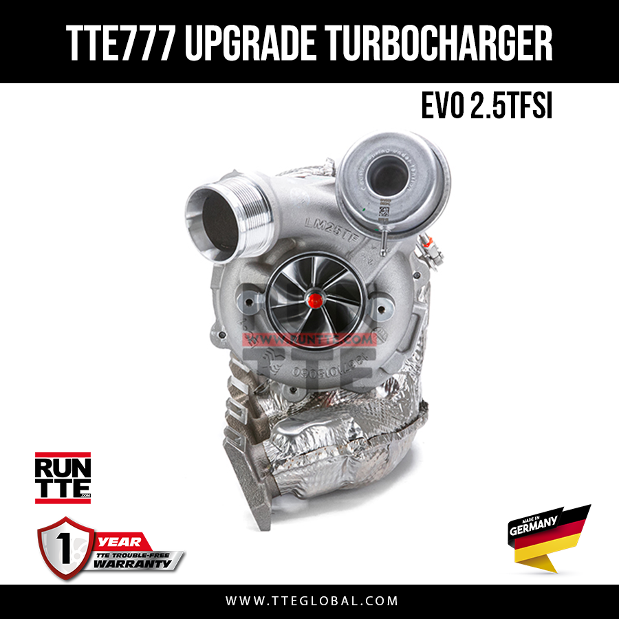 TTE GLOBAL - TTE777 6660 EVO 2.5 TFSI - AUDI RS3 8V GEN 2 - 8Y - TTRS
