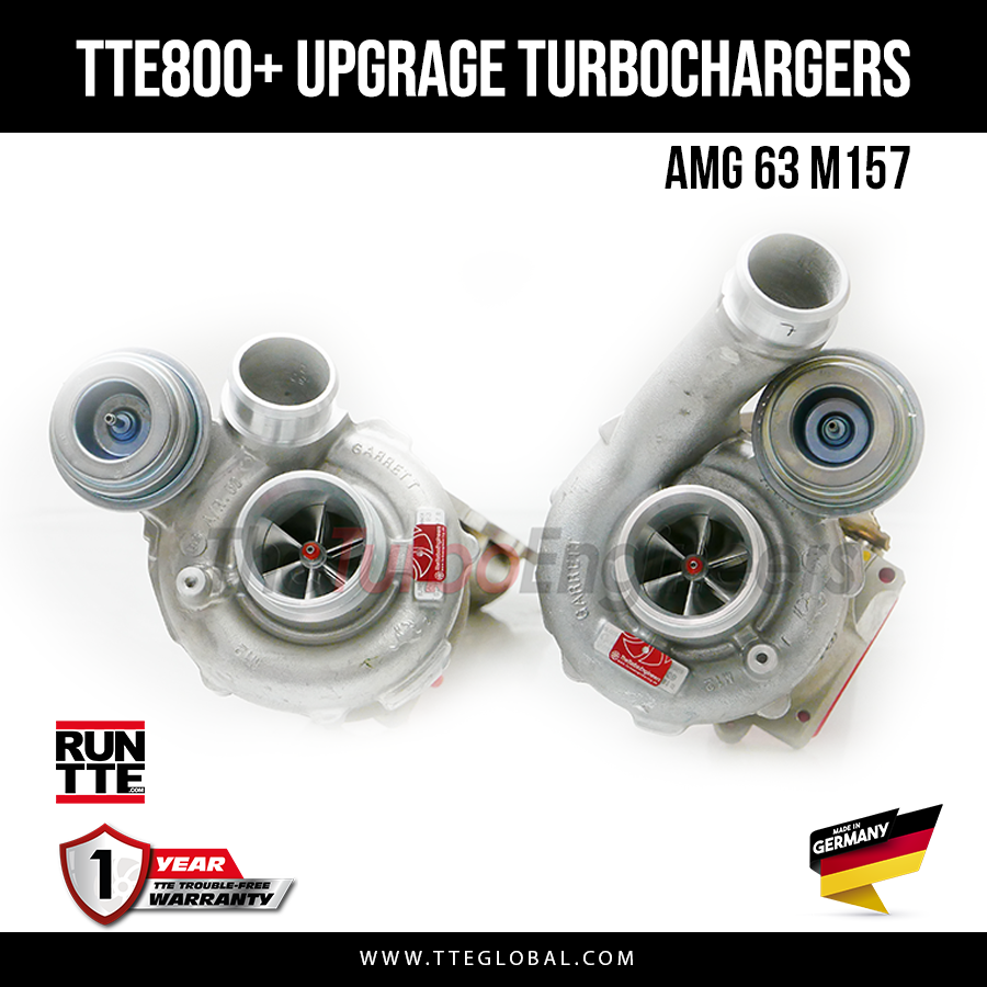 TTE GLOBAL - TURBOSPRĘŻARKA - TTE800+ 5046 AMG 63 M157 UPGRADE TURBOCHARGERS