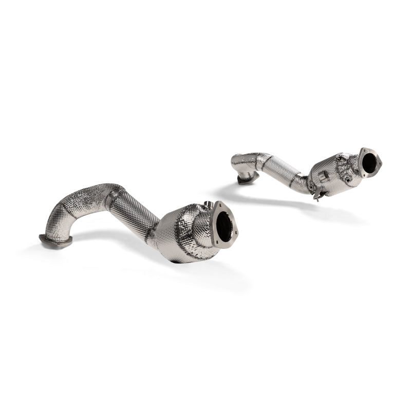 Akrapovic - Tytanowa sekcja środkowa Link Pipe - (SS) Porsche 718 Cayman GT4 RS / Spyder RS