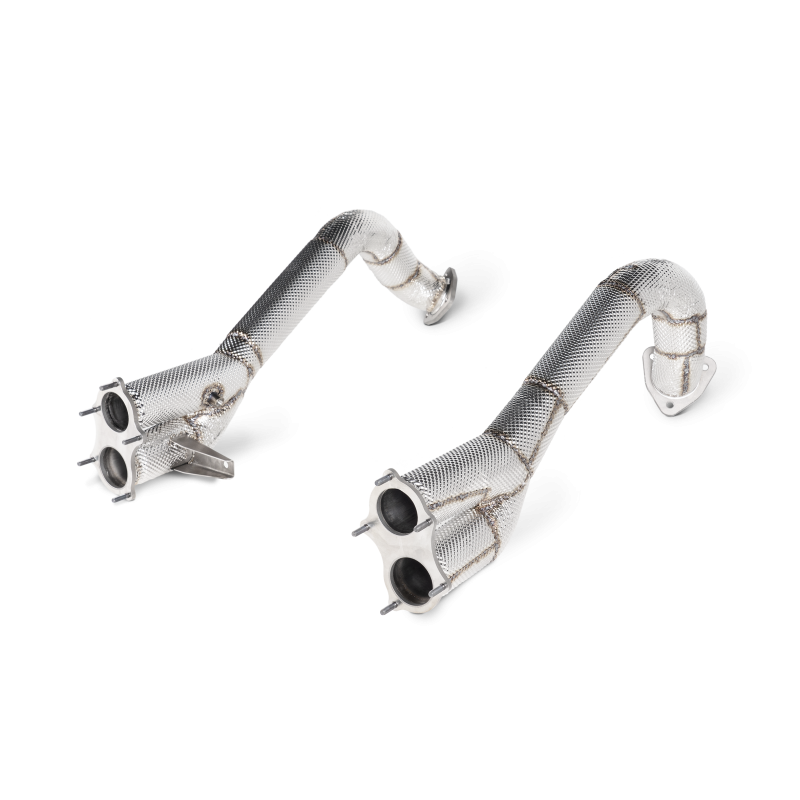 Akrapovic - Tytanowa sekcja środkowa Link Pipe - (SS) Porsche Cayman / Boxster 718 GTS / GT4 / Spyder (OPF)