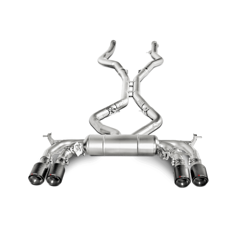Akrapovic - Tytanowy układ wydechowy Evolution Line - BMW X5M F85 / X6M F86