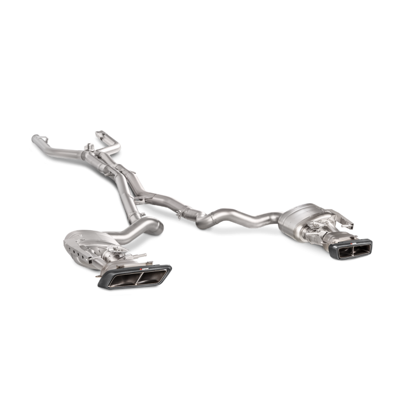 Akrapovic - Tytanowy układ wydechowy Evolution Line - Mercedes C63 AMG Coupe C205