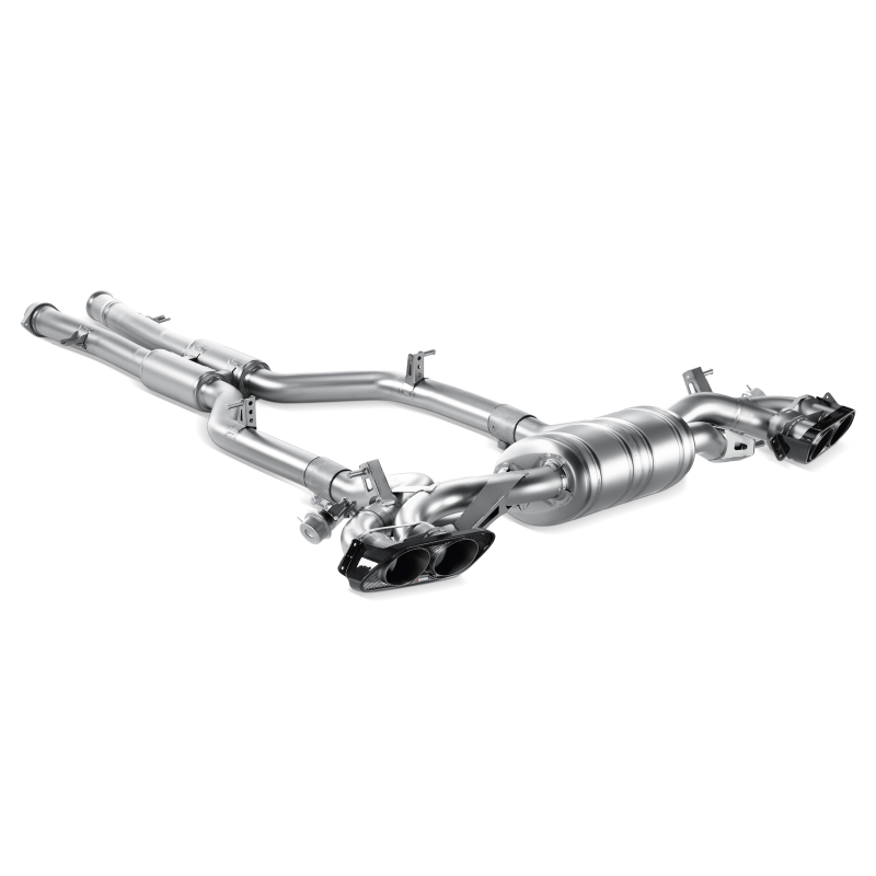 Akrapovic - Tytanowy układ wydechowy Evolution Line - Mercedes SLS Coupe / Roadster C197 / R197