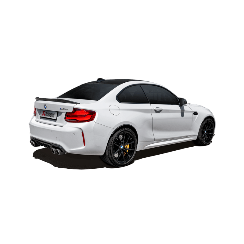 Akrapovic - Tytanowy układ wydechowy Slip-On - BMW M2 Competition / M2 CS F87