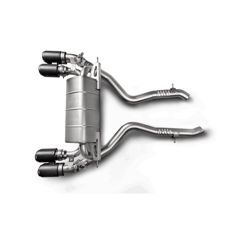 Akrapovic - Tytanowy układ wydechowy Slip-On - BMW M2 Competition / M2 CS F87