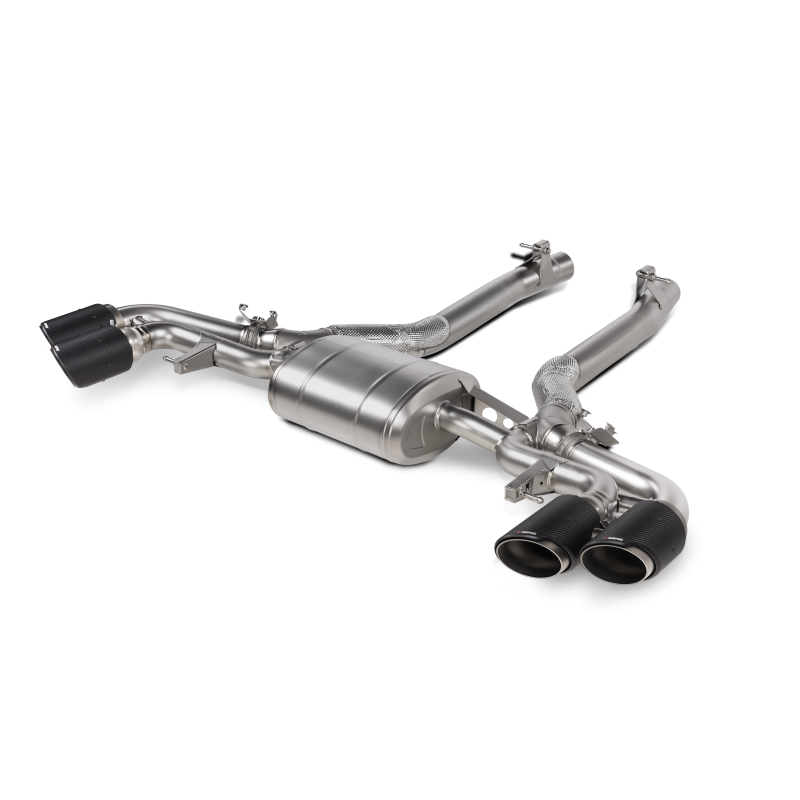 Akrapovic - Tytanowy układ wydechowy Slip-On - BMW X5M F95 / X6M F96 (OPF) 2024+