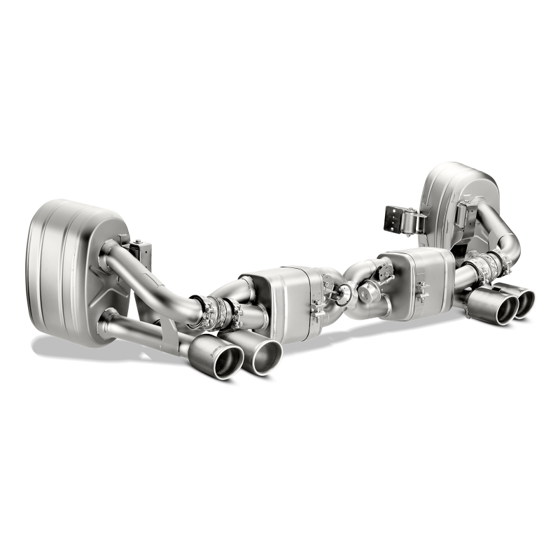Akrapovic - Tytanowy układ wydechowy Slip-On - Porsche 911 991 Carrera / Cabriolet S / 4 / 4S / GTS