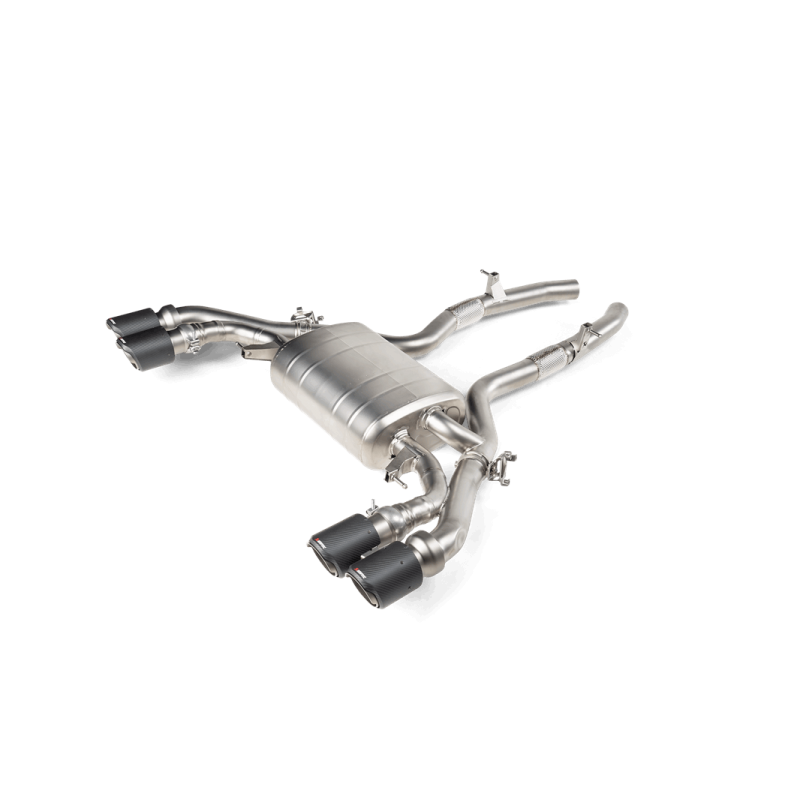 Akrapovic - Tytanowy układ wydechowy Slip-On - X3M F97 / X4M F98 OPF