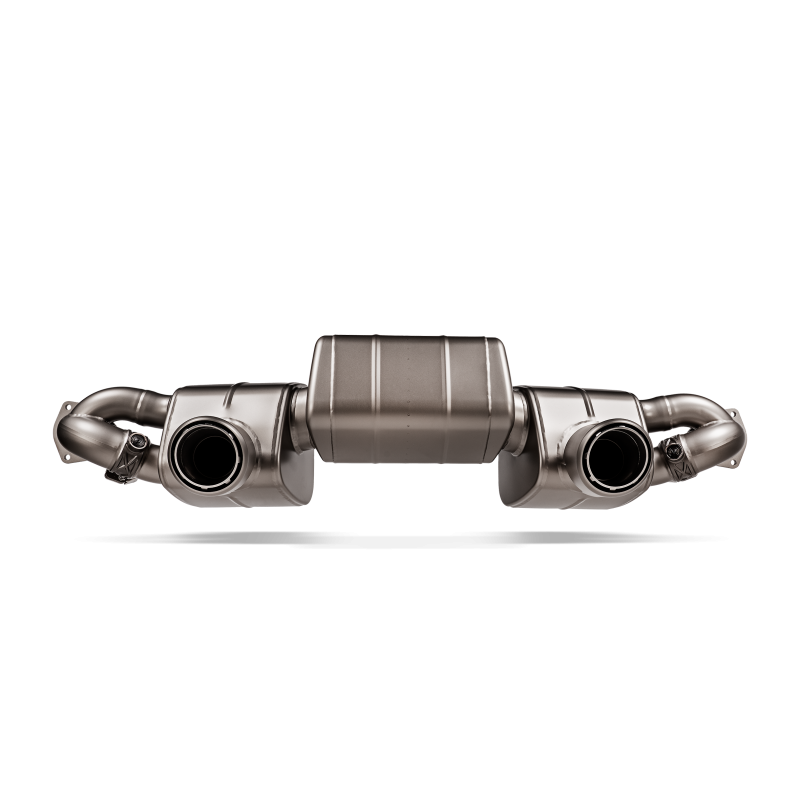 Akrapovic - Tytanowy układ wydechowy Slip-On Race Line - Porsche 718 Cayman GT4 RS / Spyder RS