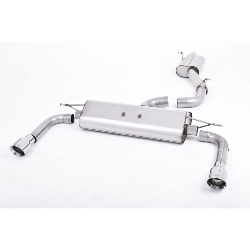Milltek - Cat‑Back - Audi - A3 - 8V - 2.0 - TFSI - Sedan
