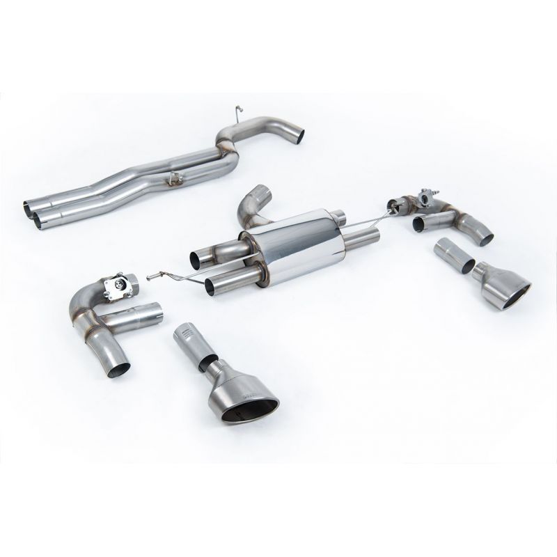 Milltek - Układ wydechowy Cat‑Back – Audi - RS3 - 8V - Sedan