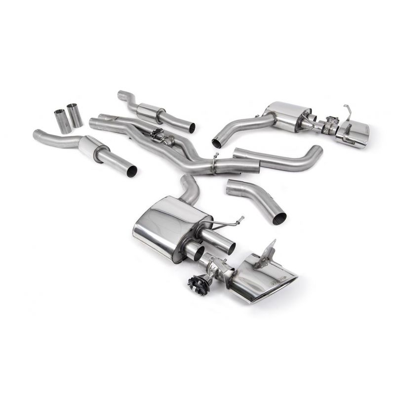 Milltek - Układ wydechowy Cat‑Back - RS6 - RS7 - C8 - 4.0 - V8