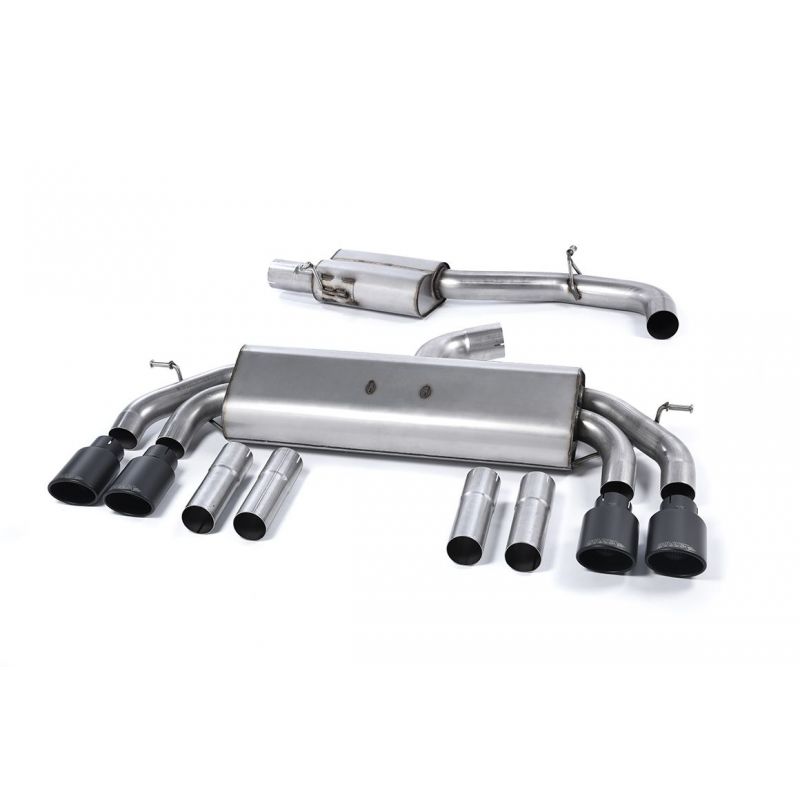 Milltek - Układ wydechowy Cat-Back - S3 - 8V - Sedan - Cabrio - 2.0 TFSI