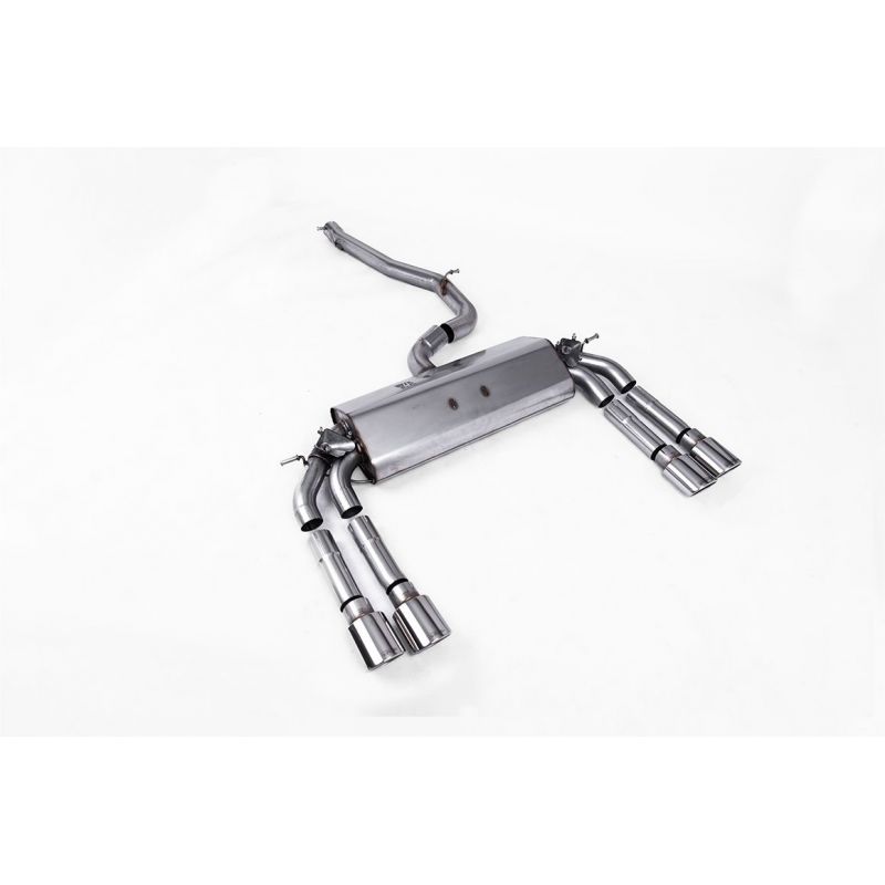 Milltek - Układ wydechowy Cat-Back - S3 - 8V - Sedan - Cabrio - 2.0 TFSI