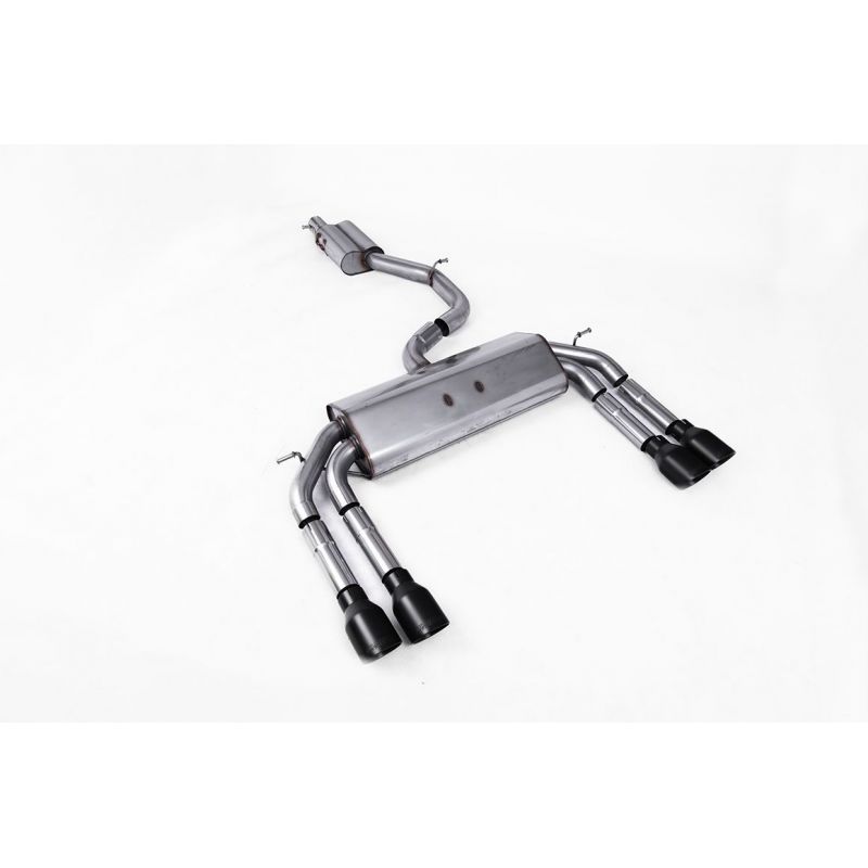 Milltek - Układ wydechowy Cat-Back - S3 - 8V - Sedan - Cabrio - 2.0 TFSI