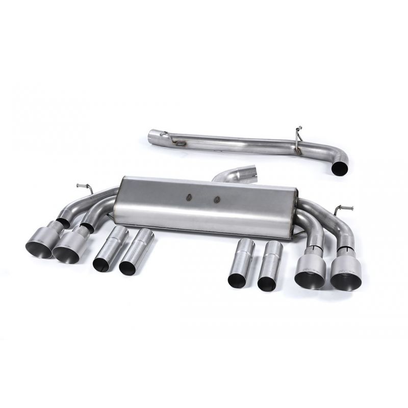 Milltek - Układ wydechowy Cat-Back - S3 - 8V - Sedan - Cabrio - 2.0 TFSI