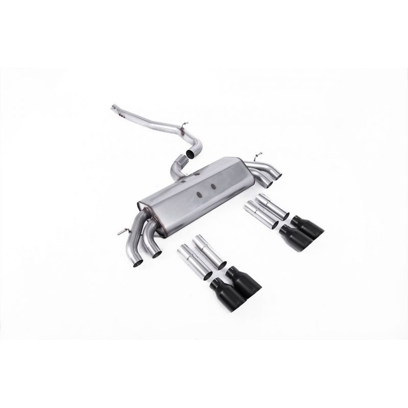 Milltek - Układ wydechowy Cat-Back - S3 - 8V - Sedan - Cabrio - 2.0 TFSI