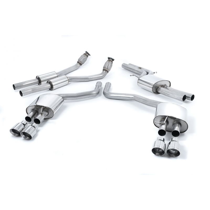 Milltek - Układ wydechowy Cat-Back - S6 - S7 - C7 - 4.0 - TFSI - V8